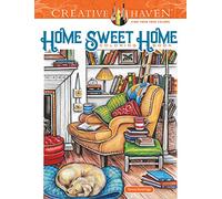 Creative Haven Home Sweet Home Coloring Book