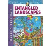 Creative Haven Insanely Intricate Entangled Landscapes Coloring Book (Creative Haven Coloring Books) - [Livre en VO] Angela Porter (Auteur)