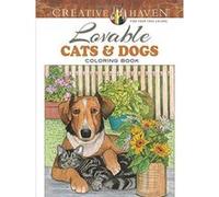 Creative Haven Lovable Cats and Dogs Coloring Book (Creative Haven Coloring Books) - [Version Originale] Inconnu (Auteur)