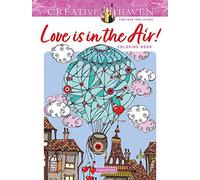 Creative Haven Love Is in the Air! Coloring Book