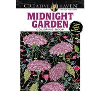 Creative Haven Midnight Garden Coloring Book