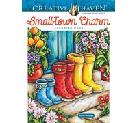 Creative Haven Small-town Charm Coloring Book