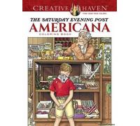 Creative Haven The Saturday Evening Post Americana Coloring Book