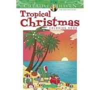 Tropical Christmas Coloring Book