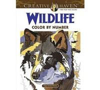 Creative Haven Wildlife Color by Number Coloring Book (Creative Haven Coloring Books) - [Livre en VO] Diego Pereira (Auteur)