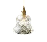 Creative High Transmission Glass Little Pendant Lamp, Nordic Minimalist Style Chandelier, E27 Source Hanging Light, Bar Bedside Tearoom Decorative Lighting Fixtures
