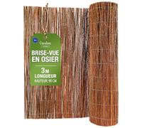 Creative Home Brise-vue en Saule pour Balcon et Terrasse 90 x 300 cm (H x L) | Clôture Naturelle | Canisse en Saule | Protection Solaire Balcon | Protection contre le Vent | Coupe-Vent Patio