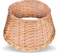 Creative Home Cache Pied de Sapin de Noel en Osier - Largeur 46 cm Hauteur 24 cm