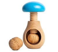 Creative Home Casse Noix Casse-Noisette en Bois Bleu