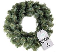Creative Home Couronne de Noel Artificielle - Porte Guirlande de Noel - 35 cm