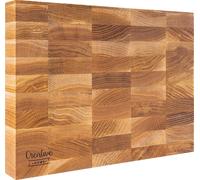 Creative Home Grande Planche a Decouper Bois 32x24x4cm Grand Bloc de Bouchers