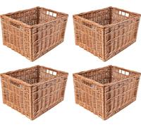 Creative Home Lot de 3 Panier De Rangement En Osier 40 x 30 x 24 cm