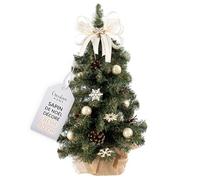 Creative Home Mini Sapin de Noel Artificiel Crème 40 cm