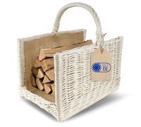 Creative Home Panier de Rangement Panier en Osier avec Poignée et Jute