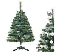Creative Home Sapin de Noel Artificiel | Taille : 120 cm | Decoration Noel | Support Stable à Branches Denses | Sapin de Noël Artificiel Vert Foncé | Intérieur et Extérieur