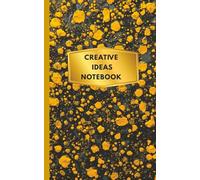 Creative Ideas Notebook: Half Plain & Half Lined Pages | Cream Paper | 120 Pages | 5 × 8 Inch Dairy for Ideas, Notes & Sketches