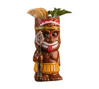 Creative Island Cups Delicate Island Glass Cocktails Verre Hawaiian Party Gobelet Boissons pour les fêtes