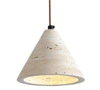 Creative Japanese Personality Marble Hanging Lamp Industrial Style Chandelier | Flush Mount Ceiling Lighting Fixtures for Bedroom, Kitchen, and Study Decoration
