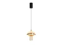 Creative Jellyfish Acrylic Light Modern Light Bedside Iron Chandeliers Dimmable Ledhanginglamp Entryway Bar Aisle Decoration Lighting Fixture