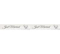 CREATIVE Just Married Ruban de marquage décoratif 15 m