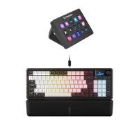 Creative Key Combo: Corsair VANGUARD 96 Keyboard (FR Layout) & Elgato Stream Deck MK2 for fast gaming and efficient streaming control New