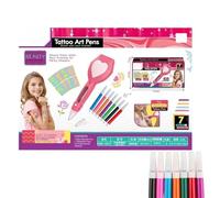 Creative Kids Toy Body, Portable Art Pens Kit, Durable Pretend Toy Paint, Girls Makeup Sets with Safe, and Non Toxic Art Pens for Boys and Girls During Pretend Play and Art Project (1 Set)