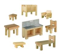 Creative Kit Walachia 50 Mobile Kit En Bois À Construire 128 Pièces 27x20x9 cm