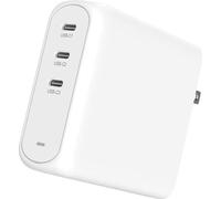 Creative Labs Creative - Adaptateur secteur - 140 Watt - Power Delivery 3.1, Qualcomm Quick Charge 4.0+, Ultra Fast Charge, Apple 2.4A - 3 ports de sortie (24 broches USB-C)