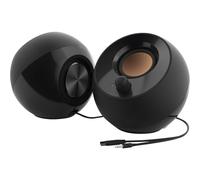 Creative Labs Pebble 4.4W Noir haut-parleur - (2.0 canaux, Avec fil, 3,5 mm, 4,4 W, 100 - 17000 Hz, Noir)