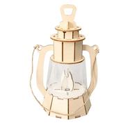 Creative Lantern Kit - Wood Craft Project for Kids | Natural Wooden Assembly Materials, Fun DIY Building Activity, Educational Playroom Toy for Students, Home Party, Classroom