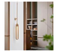 Creative LED Wall Light Height Adjustable Living Room Bedroom Dining Room Gold Metal White Acrylic