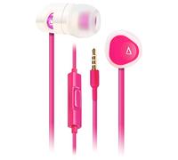 Creative MA-200 Écouteurs Intra-Auriculaires avec Pilote de 8 mm et Micro Universel (Blanc/Rose)