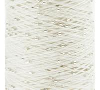 Creative Make It Perles - Fil avec perles de verre pour tricot ou crochet - 25 g - 255 m (cristal - 001)
