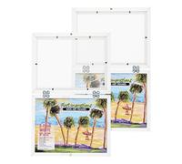 Creative Mark First Impressions Lot de 2 cadres d'art interchangeables pour enfants avec rangement, ouverture frontale facile à changer, peut contenir plusieurs pièces, affichage mural ou de table,