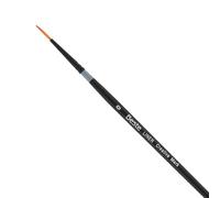 Creative Mark Meilleurs pinceaux à cheveux Taklon doré - Pinceaux de peinture aquarelle pour acrylique, aquarelle, huile soluble dans l'eau et toute peinture humide - Liner - 0