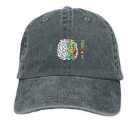 Creative Mind Painting Adult Men's 100% Cotton Cowboy Cap Adjustable Unstructured Caps Fashion Baseball Hats