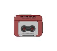 Creative Mini Tape Recorder Keychain, 2024 New Retro Tape Recorder Keychain, Recorder Tape Keychain (1pcs,Red)