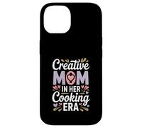 Creative Mom in Her Cooking Era Fun Kitchen Kitchen Coque pour iPhone 14