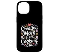 Creative Mom in Her Cooking Era Fun Kitchen Kitchen Coque pour iPhone 14