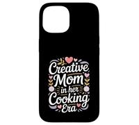 Creative Mom in Her Cooking Era Fun Kitchen Kitchen Coque pour iPhone 15