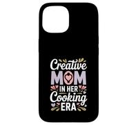 Creative Mom in Her Cooking Era Fun Kitchen Kitchen Coque pour iPhone 15