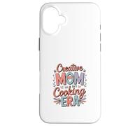 Creative Mom in Her Cooking Era Fun Kitchen Kitchen Coque pour iPhone 16 Plus