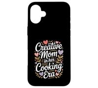 Creative Mom in Her Cooking Era Fun Kitchen Kitchen Coque pour iPhone 16 Plus