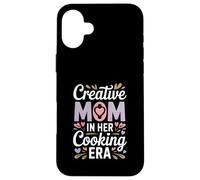 Creative Mom in Her Cooking Era Fun Kitchen Kitchen Coque pour iPhone 16 Plus