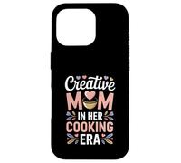 Creative Mom in Her Cooking Era Fun Kitchen Kitchen Coque pour iPhone 16 Pro