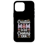 Creative Mom in Her Cooking Era Fun Kitchen Kitchen Coque pour iPhone 16 Pro Max