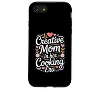 Creative Mom in Her Cooking Era Fun Kitchen Kitchen Coque pour iPhone SE (2020) / 7/8