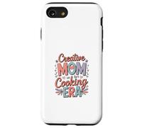 Creative Mom in Her Cooking Era Fun Kitchen Kitchen Coque pour iPhone SE (2020) / 7/8