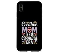 Creative Mom in Her Cooking Era Fun Kitchen Kitchen Coque pour iPhone XS Max