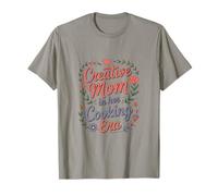 Creative Mom in Her Cooking Era Fun Kitchen Kitchen T-Shirt
